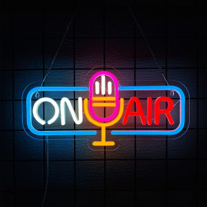 On Air Neon Sign For Wall DecorLed Neon Light For Live RoomGame roomBroadcasting Room Music StudioBedroom DecorUSB Powered