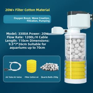 SOBO | Integrated Quiet Small Aquarium Filter