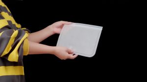 Harga Grosir - Silicone Food Bag Kantong Penyimpanan Makanan Kedap Udara Ziplock / Plastik Makanan