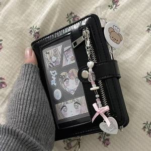 Japanese Retro Ledger Black Window M5 Loose-leaf Book PU Leather Detachable High-value Portable Diy Ledger Decorative Cute Gift