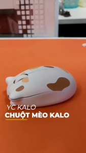Chuột Không Dây Mèo YC-KALO INPHIC – Chuột Bluetooth Không Dây Thiết Kế Hình Mèo Dễ Thương Nhỏ Gọn