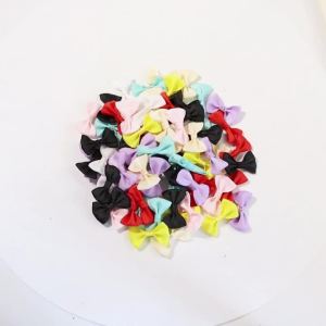 30pcs/lot 40mm*25mm Ribbon Bow Tie Baby Girl Ribbon Bow Pet Bowknot Craft DIY Wedding Decor Hair Accessories