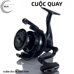 MBLN Câu Cá Máy 5.2:1 Tỷ Lệ Bánh Răng Ống Nhôm Tay Cầm Kim Loại Nhẹ Cho Dụ Lướt Nước Ngọt Câu Cá Nước Mặn