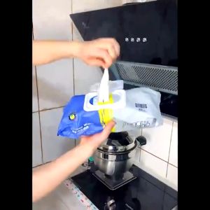 🐻DAILY2U🐻 Kitchen Wipes 80 Sheets Wet Wipes No Decontamination And Grease Removal kain Lap Dapur Tisu Dapur Tisu Basah厨房湿纸巾Exter
