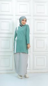 Setelan Baju Senam Muslimah Rok Celana / Model Celana Rok Muslimah Setelan Baju Olahraga Wanita Muslimah