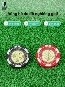 Caiton Golf Mark Cap Clip Leveling Instrument Marking Ball Position on the Green Golf Ball Position Measurement Accessories