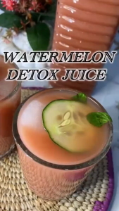 Watermelon Cucumber Juice 100g – Fresh Fruit Drink Rich in Vitamin C & Refreshing