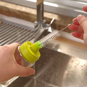 【iMall】4pcs Straw Cleaning Brush Set Glass Tube Kettle Teapot Baby Pacifier Milk Feeding Bottle Kitchen Cleaning Tool
