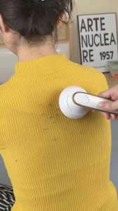 1set Fabric Shaver Electric Lint Remover USB Rechargeable Sweater Shaver Power Lint Shaver Fuzz Remover Pilling Remover Portable Hairball Trimmer For Clothes Bedding Furniture Carpet Sofa Cleaning Supplies Cleaning Gadgets