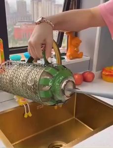 Cọ Rửa Bình Silicon Đầu Mềm Đa Năng – Combo 2 Cây – Dụng Cụ Vệ Sinh Ly Cốc Bình Sữa Không Trầy