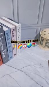 Buku Notes 306 / Memo Go Green Recycle + Pouch + Pulpen Souvenir 306