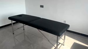 【24 Hours Shipped】Massage Bed Portable Foldable Overbed Table Others Folding Massage Tattoo Bed Beauty salon bed Portable Bearing 300KG Foldable Sturdy Comfortable Massage Bed For Spa Facial Tattoo Bed