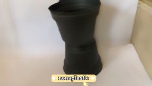 Pot Bunga Hitam 21 Cm: Paket Isi 1-150 Pcs