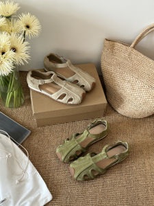 XUJIA | Forest Fairy Tale Vintage Open-toe Flat Sandals