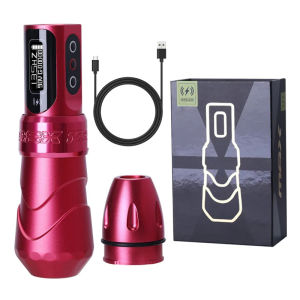 YILONG MAX Tattoo Machine Cartridge Pen 2400mAh Large Capacity Battery Coreless Motor  Pen Machine For Tattoo Artists