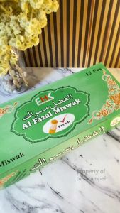Siwak Premium AL FAZAL Berkualitas Bagus Siwak Basah Untuk Kesehatan Gigi Mulut Sunnah Nabi Untuk Bersiwak