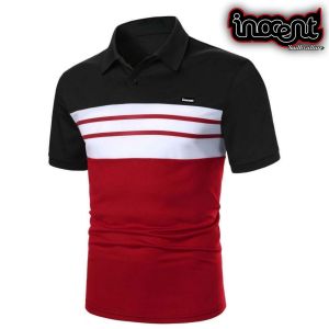 Kaos Distro Kerah Inocent Katun Combed 24s Free Stiker