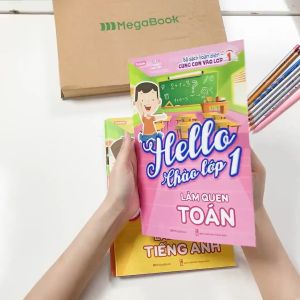 Sách Hello Chào lớp 1 – Làm quen Toán  (Tặng khóa học tiếng anh online) - Megabook
