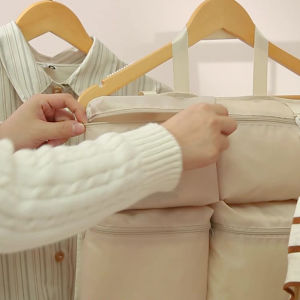 Folding Travel Storage Bags Portable Clothing Storage Bag Clothes Underwear Sorting Bag Home Organizer Pack Luggage Accessories