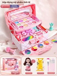 BEI JESS | Bộ Trang Điểm Cho Trẻ Em Không Độc Hại Có Thể Giặt Rửa
