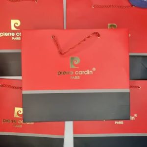 Com bo Thắt lưng nam PC mã BE_P019 2 màu bạc đen chất liệu da bò cao cấp