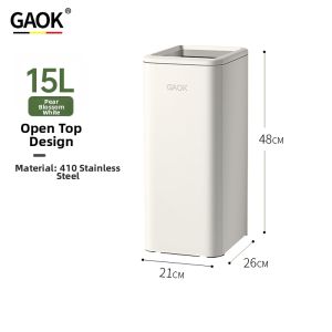GAOK | Open Top Garbage Bin