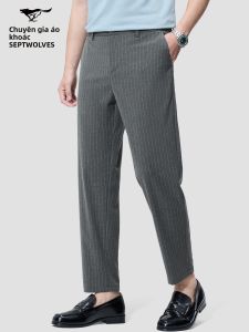 SEPTWOLVES | Lightweight Stretch Easy-to- Manage Summer New Mens Casual Pants