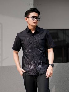 KEMEJA BATIK PRIA MIKRO LENGAN PENDEK