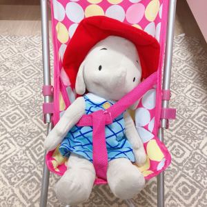 Doll Stroller Umbrella Car