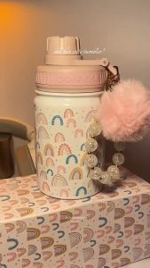 PELIFLASK Kids Water Bottle 12oz / 350ML Aqua flask tumbler for kids Wide mouth Vacuum Insulated Stainless Steel Drinking mini water bottle flasks