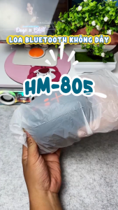 Loa Bluetooth Âm Thanh Mạnh Mẽ HM805 Bass Khủng Chống Nước IPX7 Pin Trâu 7h