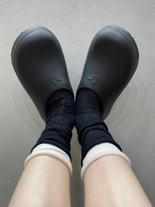 Lazy Casual Boneless Wa Head Chef Shoes Double Mouth Color Block Early Autumn Loose Feelings Full Sport Outdoor Handbags