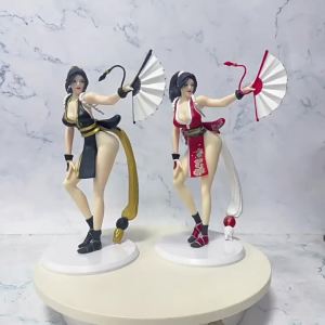 Bandai | 21cm The King of Fighters Game Figure Mai Shiranui/Orochi Action Figurine PVC Anime Peripheral Model Collectible Statue Toy Gift