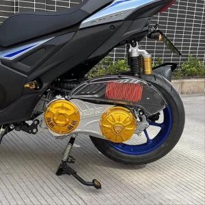 SEMSPEED Motorcycle ABS Air Filter Cover Airbox Box Case Guard For Yamaha NVX Aerox V2 V3 SP 2021-2026