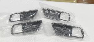 For Toyota Corolla E210 2019 2020 2021 2022 2023 2024 2025 Hybrid ABS Car Inner Door Handle Bowl Cover Frame Trim Stickers Case