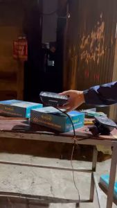 Đôi đèn led trợ sáng ô tô. Đèn tăng sáng Rulai 12v và 24v chính hãng