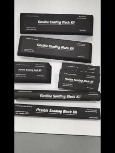 7PCS Sanding Block Kit Flexible EVA Foam Wet or Dry Autobody Sanding Blocks Kit for Automotive Car Wood Bodywork