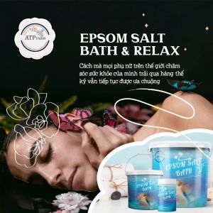 ATP Farm - CHÍNH HÃNG : Thùng 20KG Muối tắm EPSOM - Organic 100% Cao cấp Nhập khẩu Châu Âu
