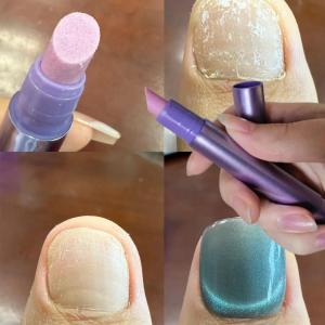 1/2/3Pcs 3In1 Essence Nail Cuticle Oil Pen Dead Skin Barbs Remover Cuticle Pusher for Nourishing Manicure Nailfinger Care Tools
