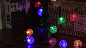 Solar Energy Bubble Light String: Enhance Your Outdoor Events