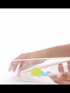 Sumpit Anak Pemula Belajar Mudah Digunakan Chopstick Bahan Plastik ABS Sumplit Balita Schop Stick