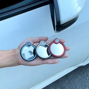 ( THẾ HỆ MỚI ) Bộ 2 gương xóa điểm mù xoay 360 siêu mỏng cho ô tô - Viền đỏ logo VIP Cao Cấp