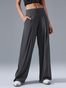 Womens Yoga Pants 2025 New Casual Loose Wide Leg Pants Running Breathable Sports Fitness Training Long Pants
