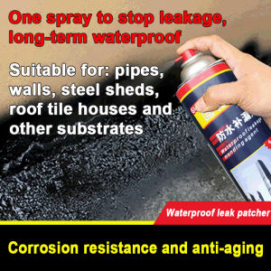 ⚡️Waterproof for a lifetime⚡️ Sealant Spray Waterproof Leak Repair Spray Sealant Waterproof Spray sealant spray waterproof roof leak spray water proofing for concrete slab water proofing paint Leak Repair sealant roof sealant Water leak sealant spray