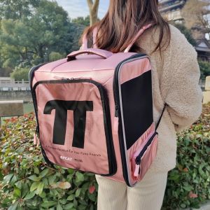 Edenpetz Large Pet Cat Backpack Fashion Breathable Expand Mesh Load Cat 8kg Dog 5KG Outdoor Travel Dog Bag Cat Tent