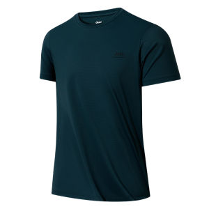 Jeep | Breathable Round Neck T-shirt with Lace Pattern Short Sleeve