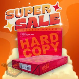 Hard Copy Bond Paper ( Short / A4 / Long ) 70gsm 250 SHEETS