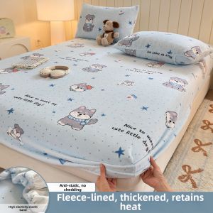 Kiss Dear | Fleece Thickened Bed Skirt