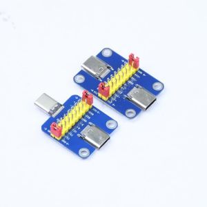 Aideepen | USB 3.1 Type-C Bộ Chuyển Đổi Có Thể Đảo Ngược Từ Nam Sang Nữ Mô-đun Đột Phá Tiêu Chuẩn 254mm Cho Việc Gỡ Lỗi Phần Cứng