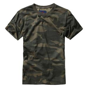 YUANZOU | Cotton Camo Summer Outdoor T-shirts Stretch Large